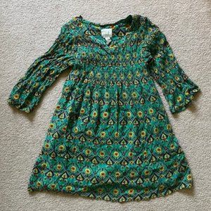 Peek Girls' Green Dress